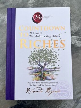Countdown to Riches Book by Rhonda Byrne 2025 1st Ed, Wealth Attracting Habits